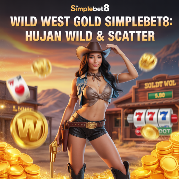Wild West Gold SIMPLEBET8: Hujan Wild & Scatter