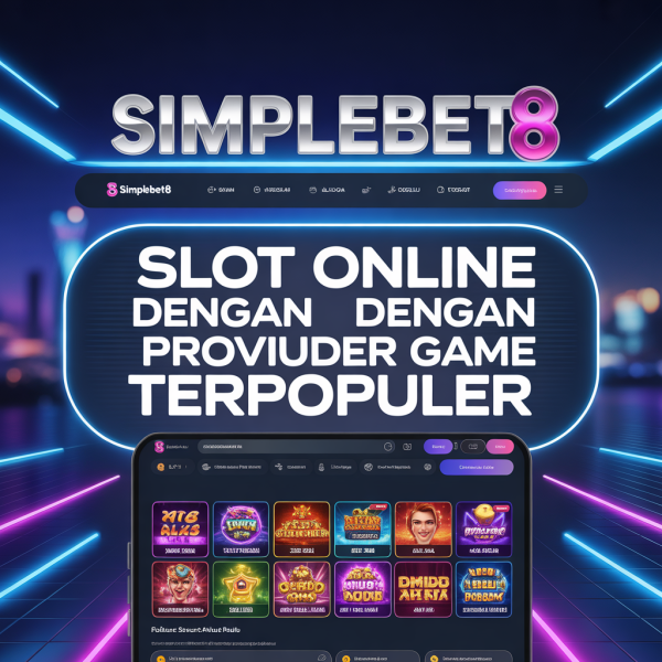 SIMPLEBET8: Slot Online dengan Provider Game Terpopuler
