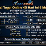 Prediksi Togel Online 4D Hari Ini 6 Mei 2026 Prediksi Colok Jitu Tercepat 2